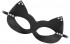 Пикантная черная маска  Кошка  с заклепками