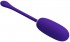 Фиолетовое перезаряжаемое виброяйцо Julius
