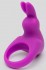 Фиолетовое эрекционное виброкольцо Happy Rabbit Cock Ring Kit