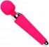 Розовый wand-вибратор - 20 см.