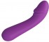 Фиолетовый гнущийся вибратор Cetus - 15 см.