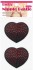 Черные пэстисы-сердечки с красными точками