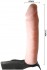 Гибкий фаллоимитатор-реалистик на трусиках Ultra Passionate Harness - 21,5 см.
