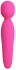 Розовый жезловый вибромассажер Curtis - 23,1 см.