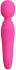 Розовый жезловый вибромассажер Curtis - 23,1 см.