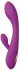 Фиолетовый вибратор HONEY BUNS с клиторальным стимулятором