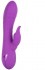 Фиолетовый вибратор-кролик Valley Vamp - 21,5 см.