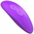 Фиолетовый безремневой вибрострапон с пультом Ultimate Strapless Strap-On - 22,22 см.