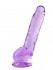 Фиолетовый фаллоимитатор Luminous - 20 см.