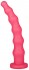 Розовый гелевый анальный стимулятор - 20 см.
