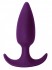 Фиолетовая пробка со смещенным центром тяжести Delight - 10,5 см.