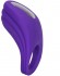 Фиолетовое эрекционное виброкольцо Silicone Rechargeable Passion Enhancer