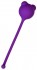 Фиолетовый силиконовый вагинальный шарик A-Toys с ушками