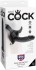 Страпон Harness со съемной чёрной насадкой King Cock 9 - 22,9 см.