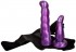 Фиолетовый стапон с двумя насадками - 18 см.
