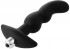 Черная вибропробка для простаты FantASStic Vibrating Prostate Plug - 14,5 см.