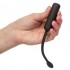 Черное виброяйцо с браслетом-пультом Wristband Remote Petite Bullet