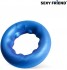 Синее эрекционное кольцо без вибрации