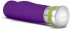 Фиолетовый вибромассажер LUCENT - 17,2 см.