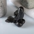 Черное фигурное мыло  Фаворит с крыльями 