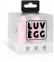 Нежно-розовое виброяйцо LUV EGG с пультом ДУ