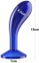 Синяя анальная втулка Flawless Clear Prostate Plug 6.0 - 15 см.
