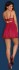 Роскошная короткая сорочка Rosalyne с кружевом