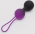 Черные, меняющие цвет вагинальные шарики Inner Goddess Colour-Changing Jiggle Balls 90g