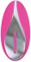Розовый вибромассажер с пультом ДУ и присоской Ballistic - 19 см.