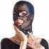 Кружевная маска-балаклава с отверстиями для глаз и рта