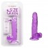Фиолетовый фаллоимитатор Size Queen 6  - 20,25 см.