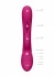 Розовый вибромассажер-кролик Tama - 23,2 см.