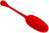 Красное перезаряжаемое виброяйцо Knucker