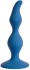 Синяя анальная пробка Vesta - 12,5 см.