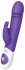 Фиолетовый вибратор с функцией толкания Thrusting Rabbit