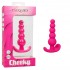 Розовая анальная елочка для ношения Cheeky X-5 Beads - 10,75 см.