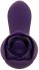 Фиолетовый двусторонний вибратор Thorny Rose - 20 см.