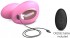 Розовый U-образный стимулятор клитора и точки G с пультом ДУ Wonderlover