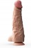 Гигантский фаллоимитатор на присоске - 41,5 см.