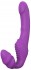 Фиолетовый безремневой вибрострапон DOUBLE DIPPER