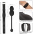 Черные вагинальные виброшарики с браслетом-пультом Wristband Remote Ultra-Soft Kegel System