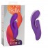 Фиолетовый вибратор-кролик Stella Liquid Silicone Dual Pleaser - 17,25 см.
