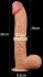 Гигантский фаллоимитатор на присоске King-Sized - 33 см.