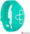 Голубое виброяйцо с зеленым пультом-часами Wearwatch Egg Wireless Watchme