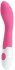 Розовый вибратор Bishop для G-стимуляции - 18,2 см.