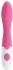 Розовый вибратор Bishop для G-стимуляции - 18,2 см.