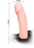 Телесный фаллоимитатор на трусиках Jessica Strap-On - 15,5 см.